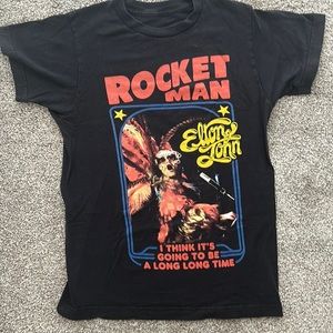 Elton John Rocket Man Graphic Tee